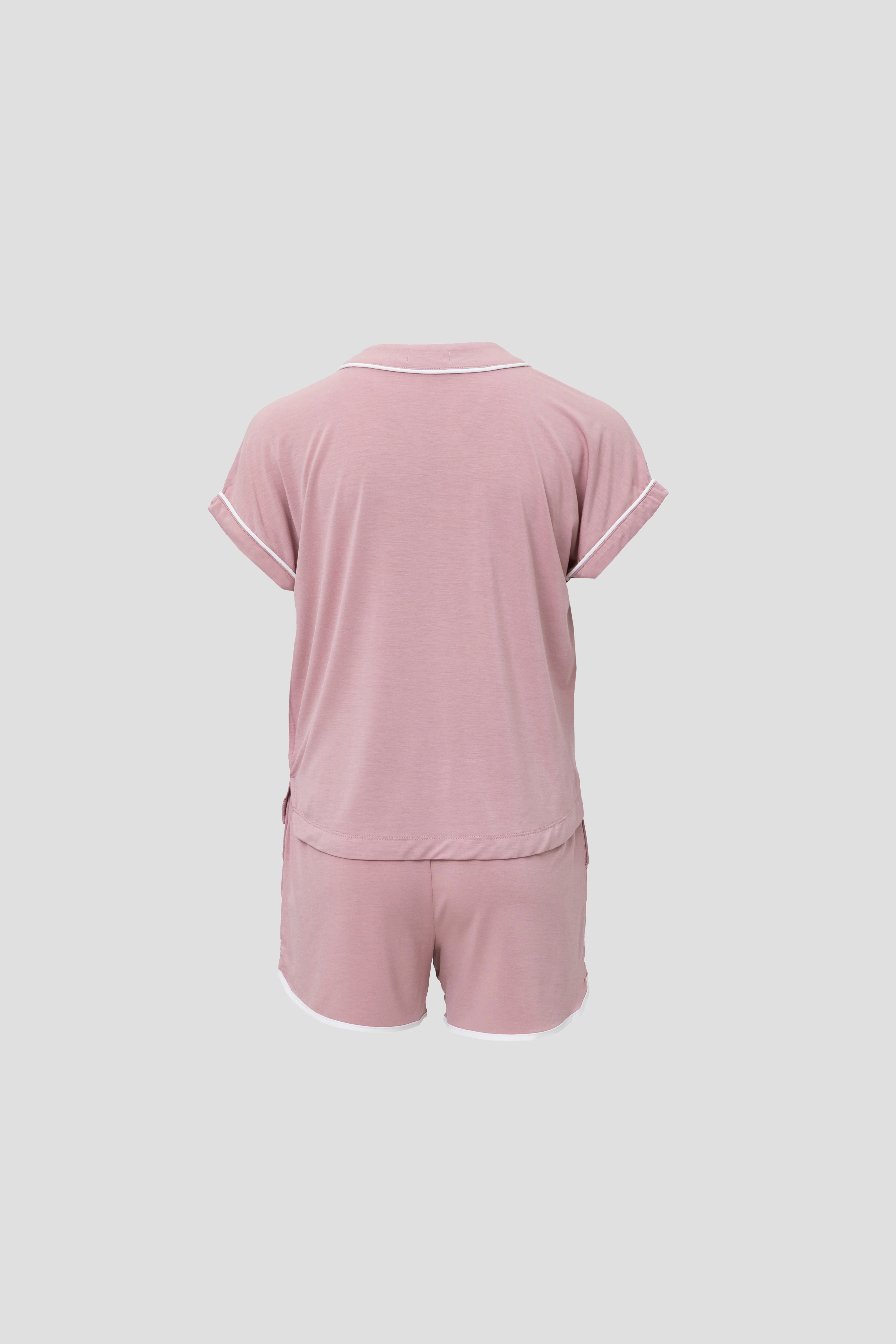 Malibu Collection® Youth Soft Jersey Piped Pj Set - Image 2