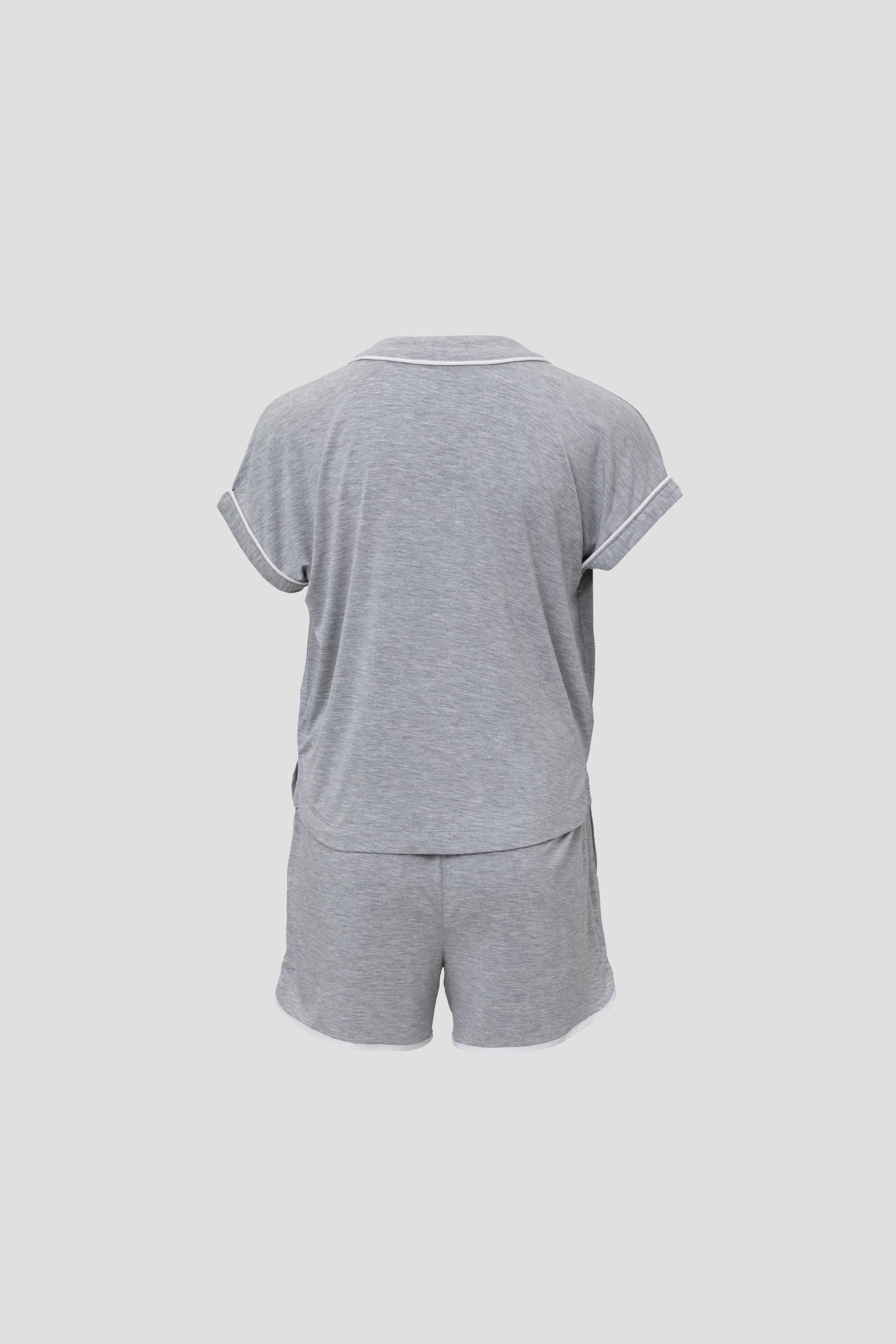 Malibu Collection® Youth Soft Jersey Piped Pj Set - Image 5