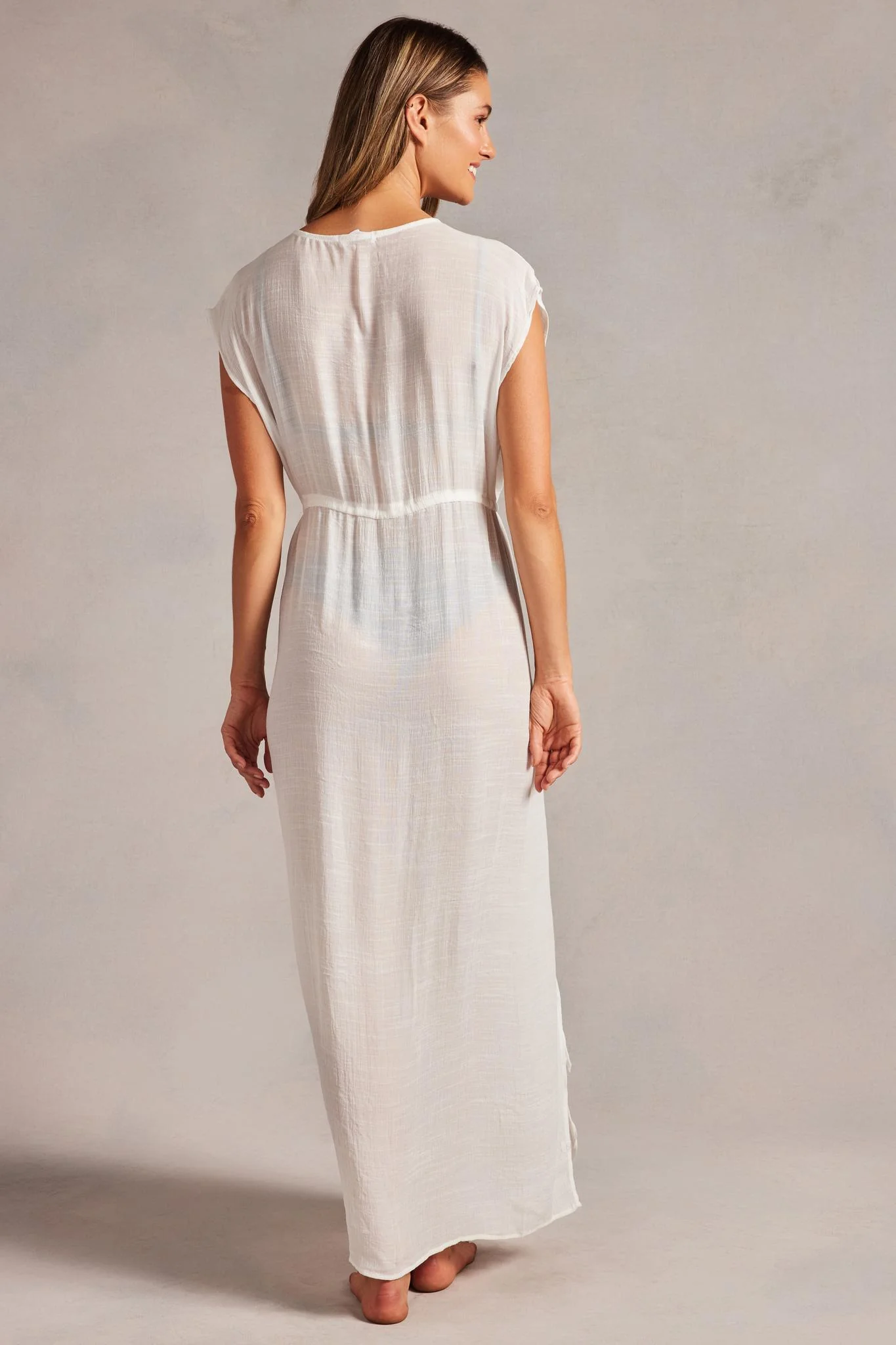 Tulip Hem Maxi Dress - Image 3
