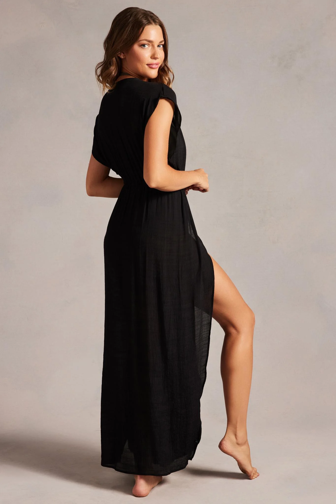 Tulip Hem Maxi Dress - Image 5
