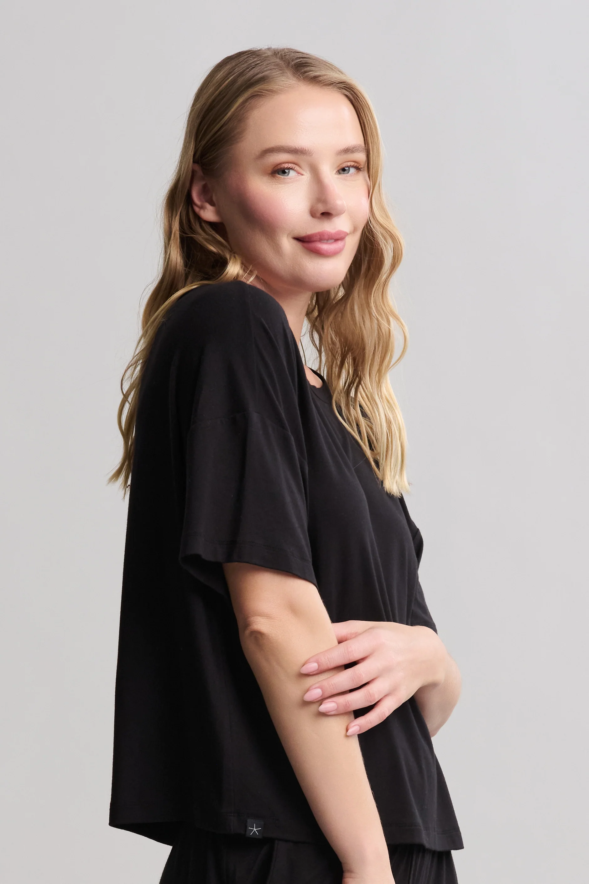 Ultra Soft Jersey Short Sleeve Boxy Tee - Image 2