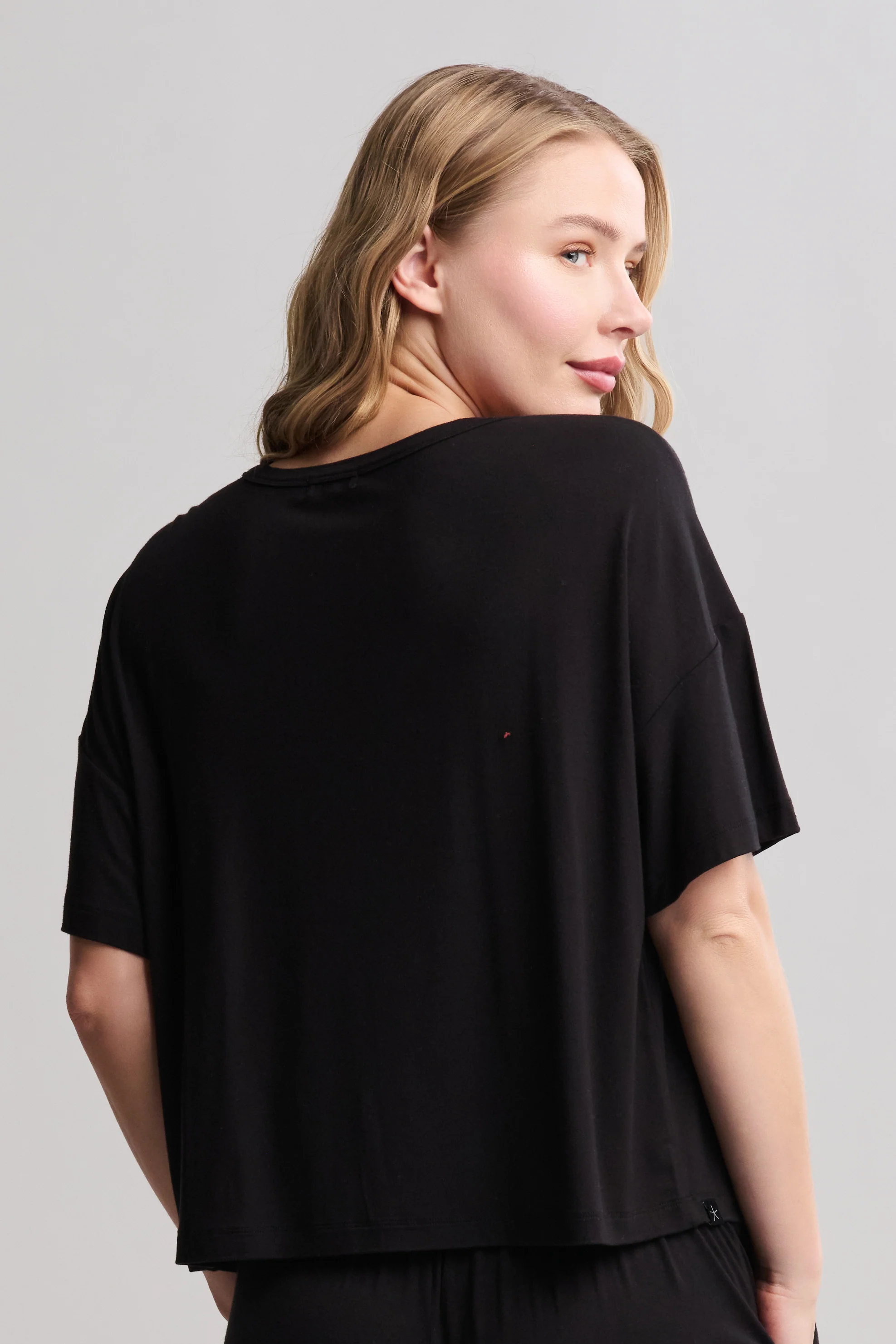 Ultra Soft Jersey Short Sleeve Boxy Tee - Image 3
