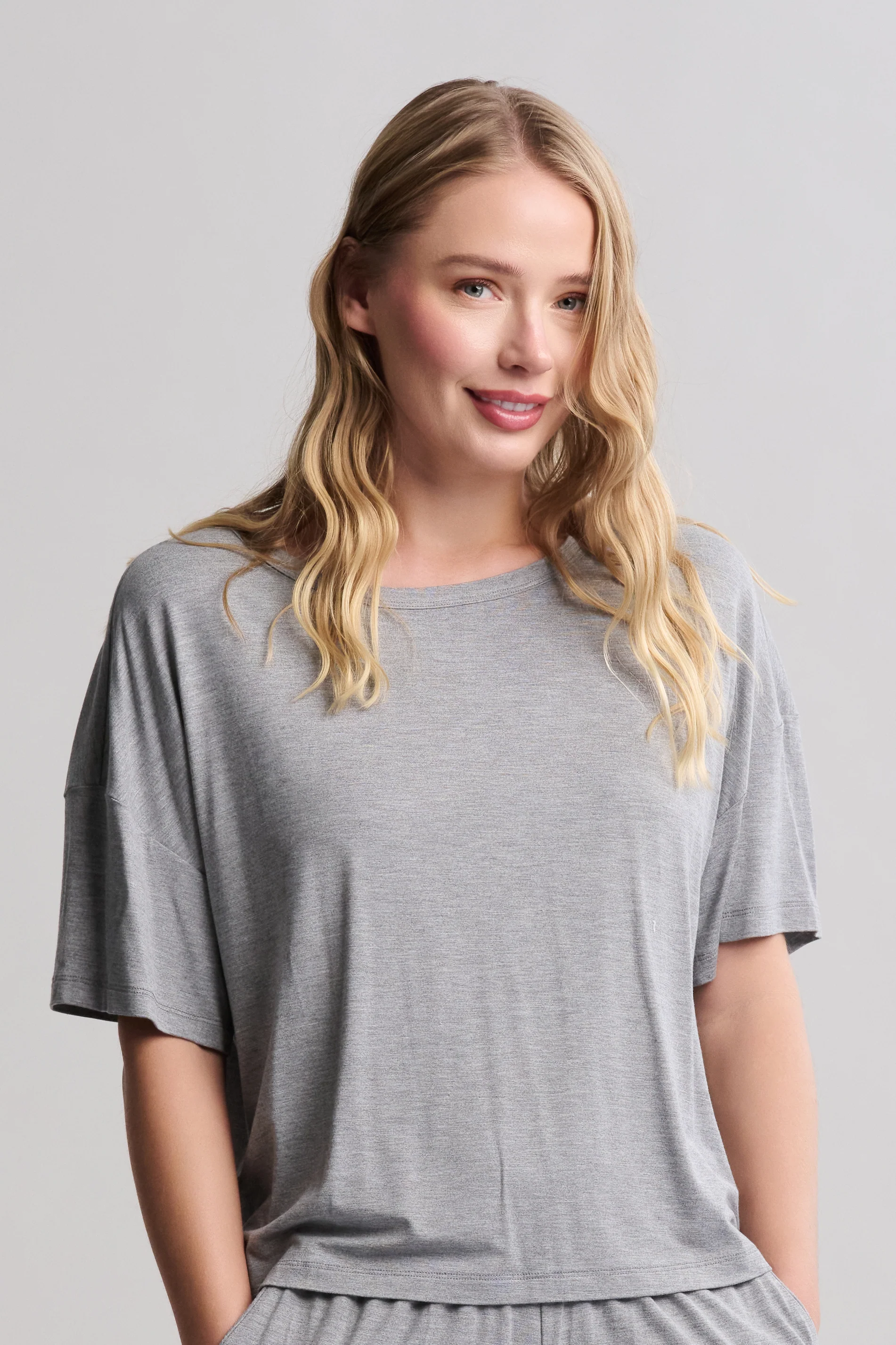Ultra Soft Jersey Short Sleeve Boxy Tee - Image 4