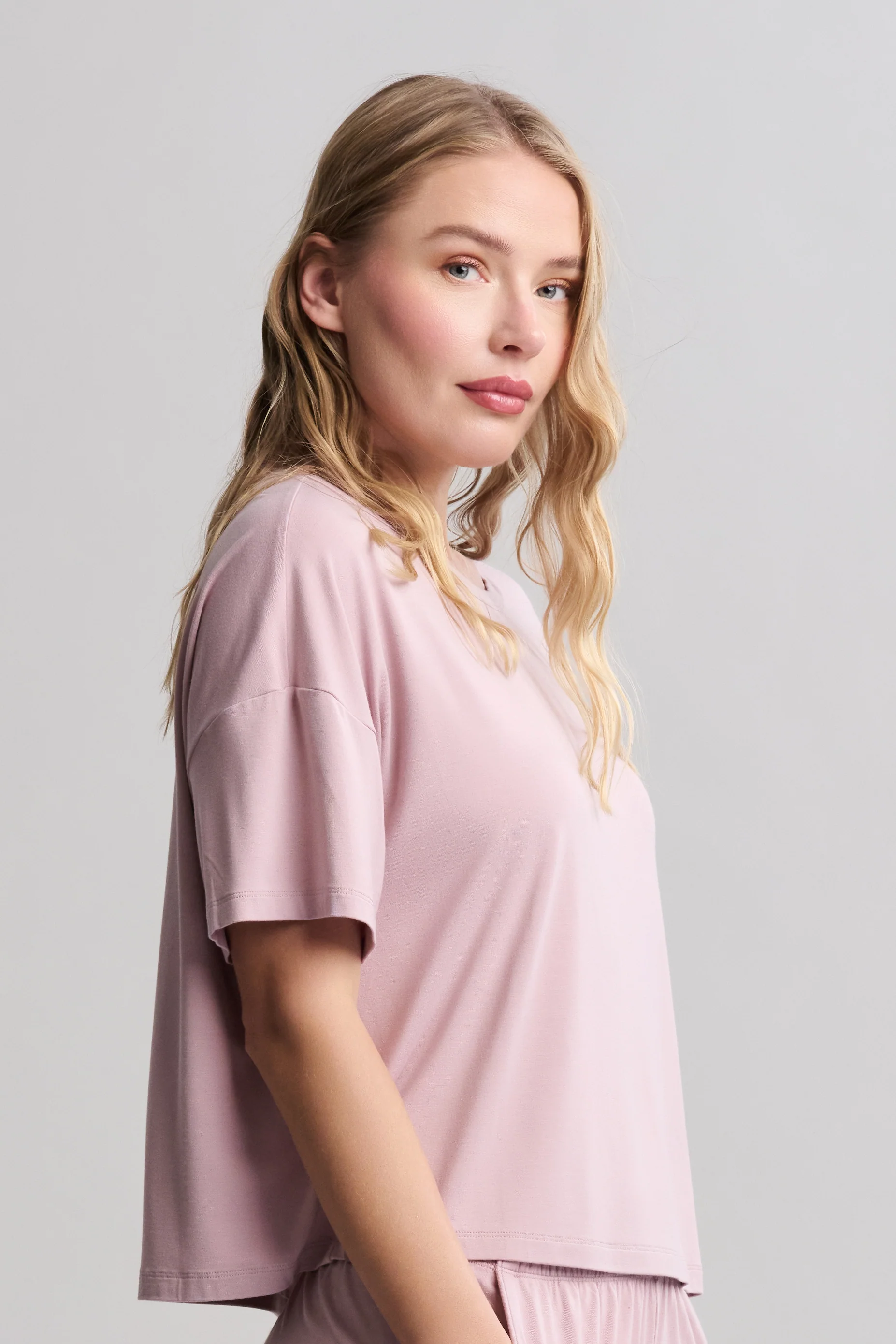 Ultra Soft Jersey Short Sleeve Boxy Tee - Image 8