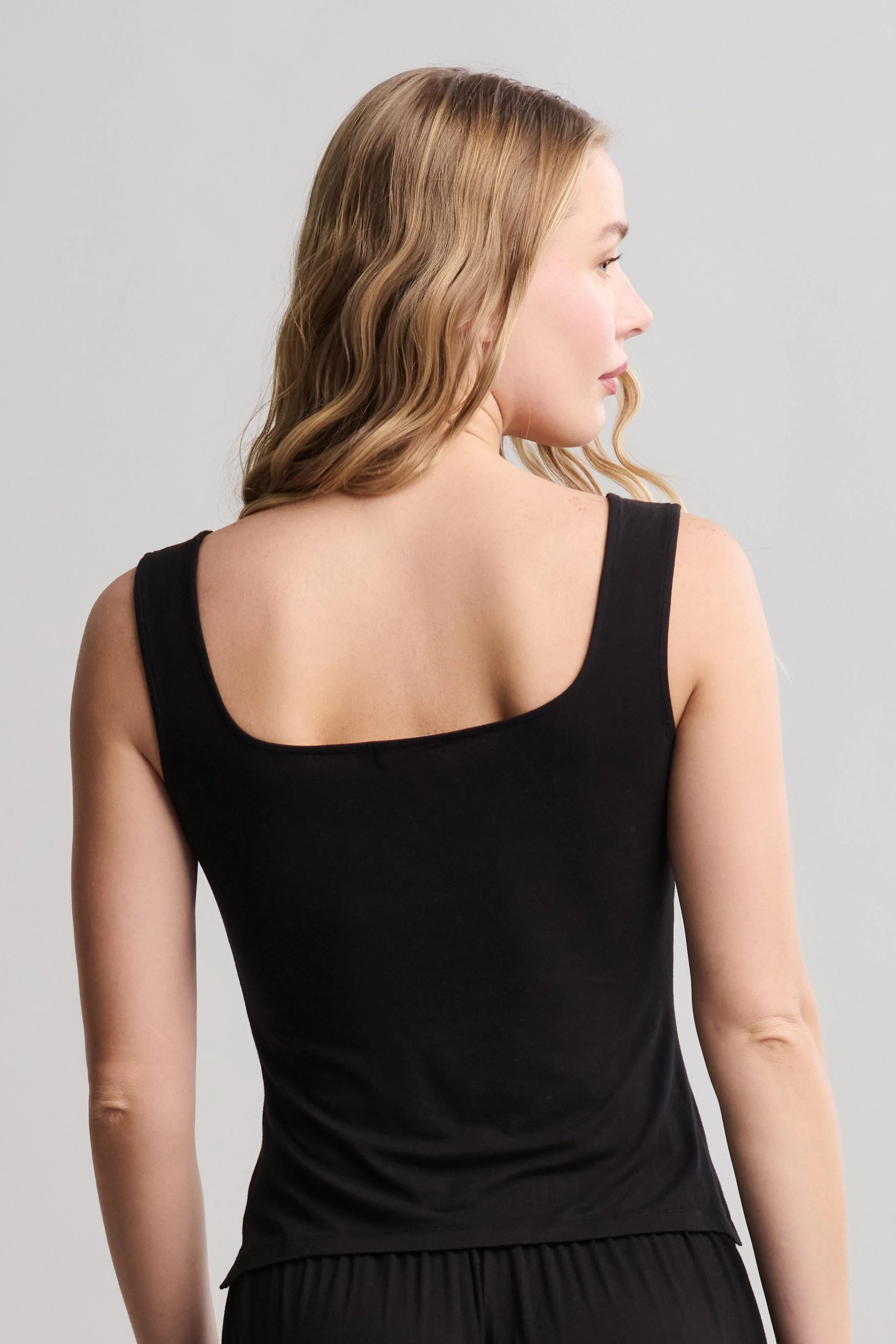Ultra Soft Jersey Square Neck Tank - Image 3