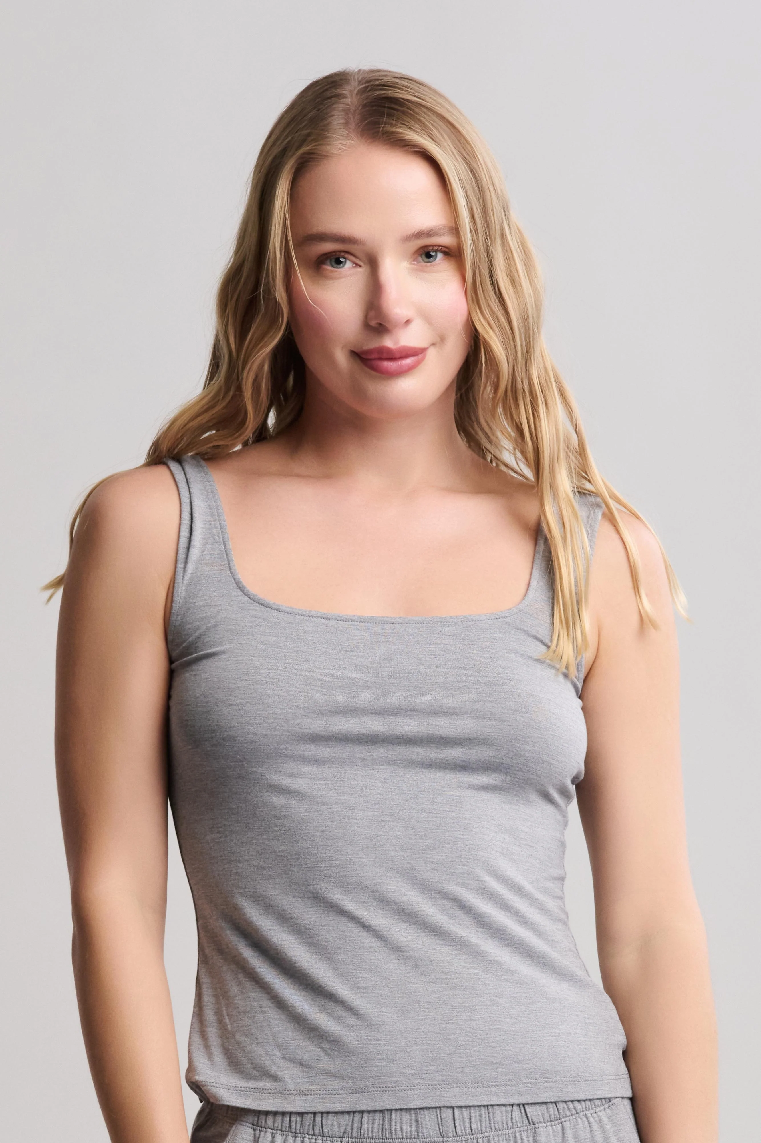 Ultra Soft Jersey Square Neck Tank - Image 4