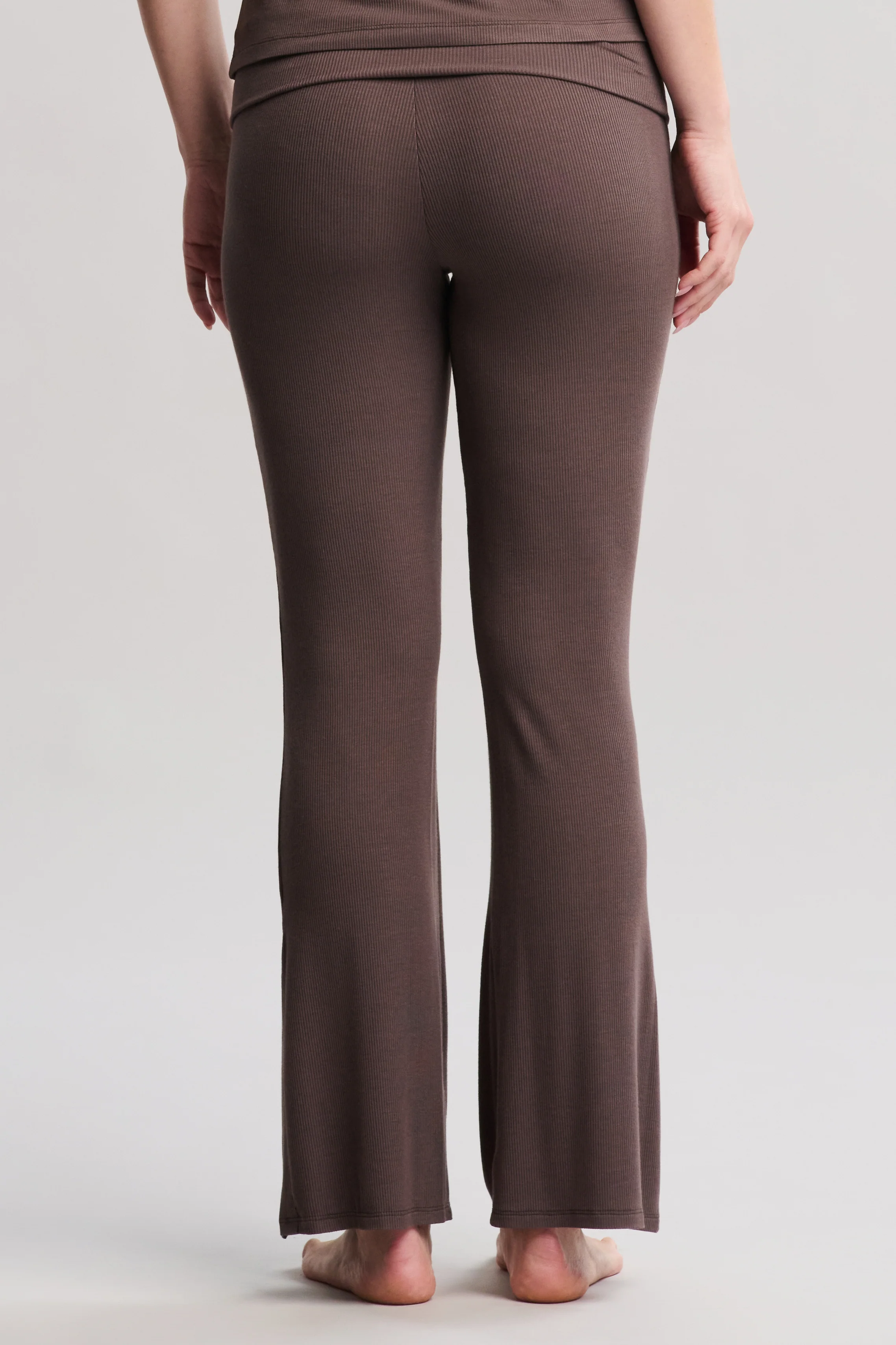 Ultra Soft Rib Fold Over Pant - Image 6